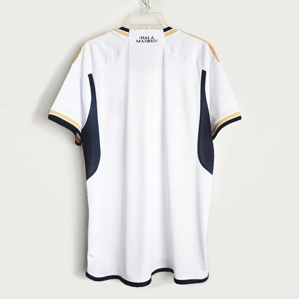 adidas Men's Soccer Real Madrid 23/24 Authentic Home Jersey - Picture 3 of 6